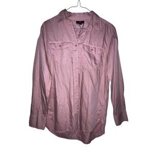 NWT- JCrew Dusty Rose Boyfriend Twill Shirt - XS